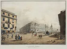 View of Sadovaya Street in Saint Petersburg