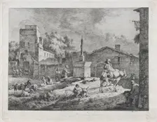 View of Saint-Andéol, 1774. Creator: Jean-Jacques de Boissieu