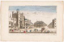 View of Saint James's Palace in London, 1753. Creator: Anon
