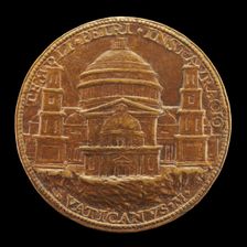 View of Saint Peter's [reverse], 1506. Creator: Cristoforo Foppa