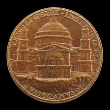 View of Saint Peter's [reverse], 1506. Creator: Cristoforo Foppa