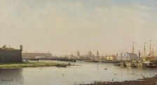 View of Saint Petersburg. Artist: Vereshchagin, Pyotr Petrovich (1836-1886)