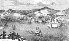 View of Sebastopol from Fort Constantine 1854. Creator: Unknown