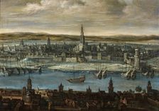 View of Seville, 1610-1620. Creator: Caullery, Louis, de (ca 1580-1621)