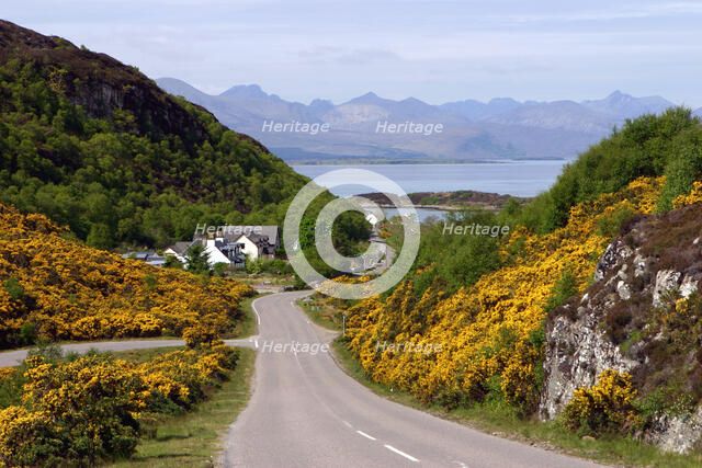 View of Skye, Highland, Scotland.