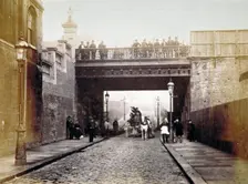 View of Shoe Lane Bridge, City of London, 1869. Artist: Henry Dixon
