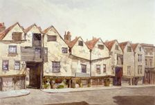 View of shops and houses, Bermondsey Street, Bermondsey, London, 1886. Artist: John Crowther