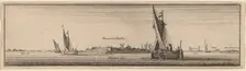 View of Shenckenschantz, 1647. Creator: Wenceslaus Hollar