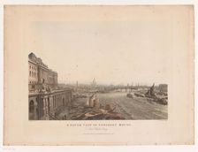 View of Somerset House and the Thames from the south, 1817. Creator: Joseph Constantine Stadler