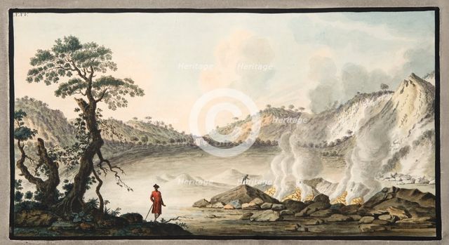 View of Solfaterra, 1776.