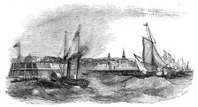 View of Southampton, 1844. Creator: Unknown