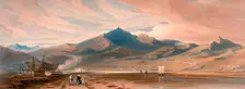 View of Snowdon from Taquin Ferry, 1798 - 1802. Creator: John Varley I