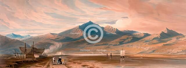 View of Snowdon from Taquin Ferry, 1798 - 1802. Creator: John Varley I.