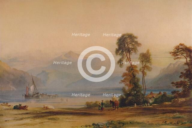 'View of Snowdon from Tremadoc', c1842, (1935). Artist: Anthony Vandyke Copley Fielding.