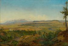 View of Spisská Nová Ves, 1860-1863. Creator: Karol Augustus Tibely