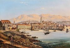 View of Split, 19th century. Creator: Unknown artist
