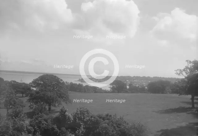 View of Spring Hill, Cowes, Isle of Wight, c1930. Creator: Kirk & Sons of Cowes.