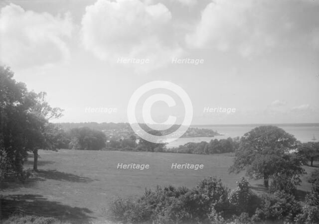 View of Spring Hill, Cowes, Isle of Wight, c1930. Creator: Kirk & Sons of Cowes.