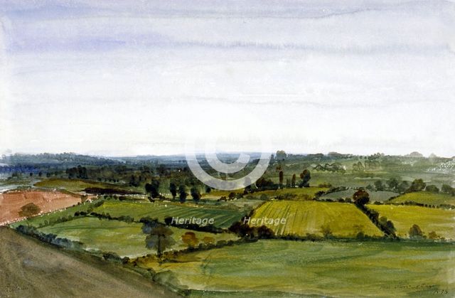 View of Swiss Cottage, Hampstead, London, 1836.              Artist: Edmund Marks