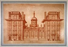 View of St Paul's School, City of London, c1670