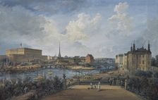 View of Stockholm, c18th century. Creator: Elias Martin
