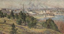 View of Stockholm from Skansen, 1889. Creator: Karl Nordström
