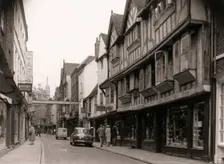 View of Stonegate, York, Yorkshire, 1959