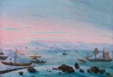 View of Steigen, probably 1830s. Creator: Matthias Stoltenberg