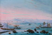 View of Steigen, probably 1830s. Creator: Matthias Stoltenberg
