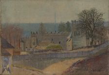 View of Strázky, 1890-1900. Creator: Ferdinand Katona