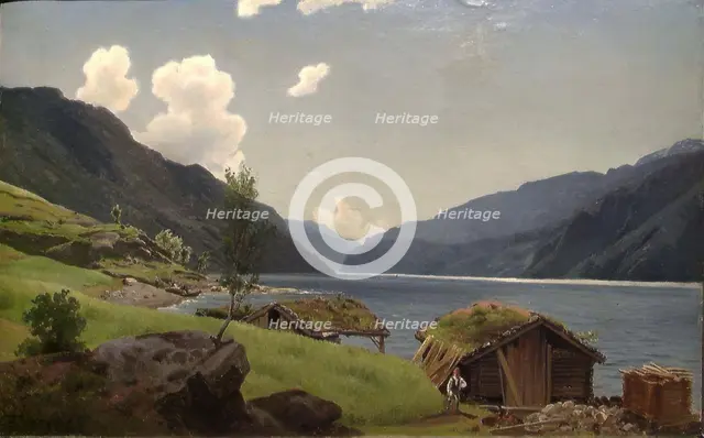 View of Suldal, 1852. Creator: J. F. Eckersberg.