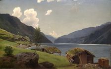 View of Suldal, 1852. Creator: J. F. Eckersberg