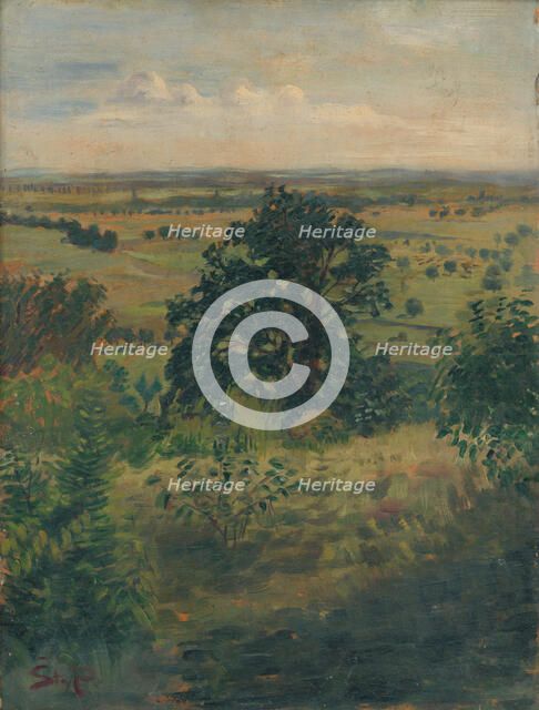 View of Súr, c1948. Creator: Stefan Polkorab.