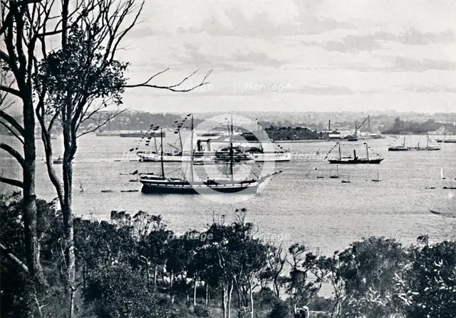 'View of Sydney Harbour from North Shore, No. 1, c1900. Creator: Unknown.