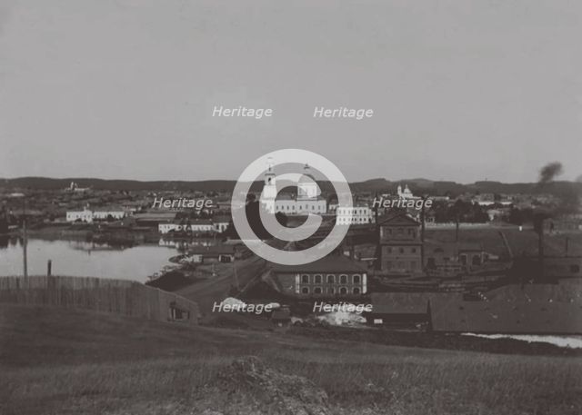 View of Sysert and Sysertsky Zavod, 1900s-1910s.