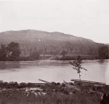 View on Tennessee River, ca. 1864. Creator: George N. Barnard