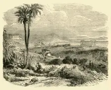 View on the Coast of Sicily 1890. Creator: Unknown