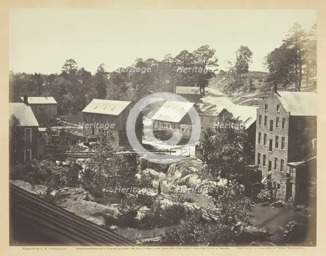 View on the Appomattox River, May 1865. Creator: Alexander Gardner.