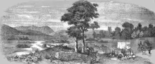 View on the Banks of the Pruth 1854. Creator: Unknown