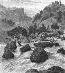 View on the Bashilo; A journey through Soudan and Western Abyssinia, with Reminiscences..., 1875. Creator: Unknown