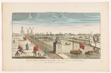 View on the Hogesluis on the Amstel, Amsterdam, 1700-1799. Creator: Anon