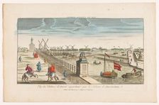 View on the Hogesluis on the Amstel, Amsterdam, 1700-1799. Creator: Anon