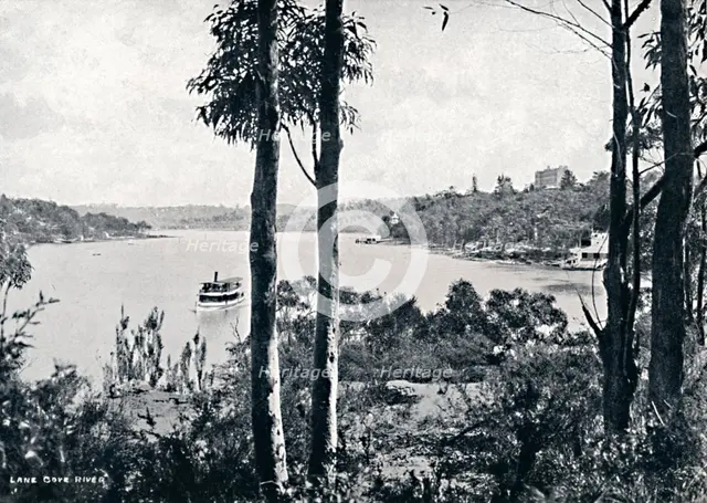 'View on the Lane Cove River, c1900. Creator: Unknown.