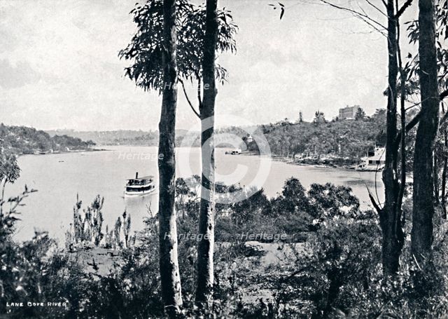 'View on the Lane Cove River, c1900. Creator: Unknown.