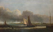 View on the Maas c1799. Artist: John Crome