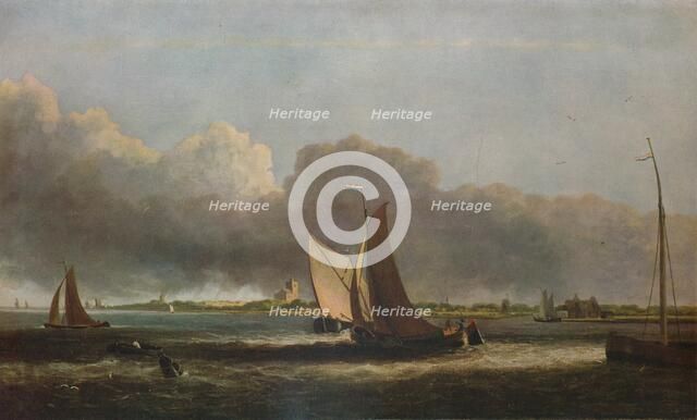 'View on the Maas', c1799. Artist: John Crome.