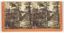 View on the Merced, Yosemite Valley, Mariposa County, Cal., 1861/76. Creator: Carleton Emmons Watkins