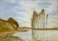 View on the Seine: Harp of the Winds, 1893-95. Creator: Homer Dodge Martin