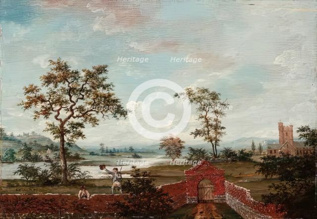View on The Shannon, 1792. Creator: John Cranch.