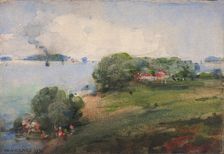 View on the Potomac, 1930. Creator: William Henry Holmes